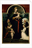 Madonna of the Burgermeister Meyer by Hans Holbein the Younger
