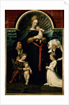 Madonna of the Burgermeister Meyer by Hans Holbein the Younger