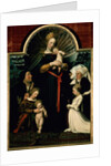 Madonna of the Burgermeister Meyer by Hans Holbein the Younger