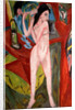 Nude Woman Combing Her Hair, 1913 by Ernst Ludwig Kirchner