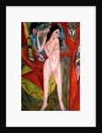 Nude Woman Combing Her Hair, 1913 by Ernst Ludwig Kirchner