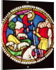 Window depicting The Annunciation to the Shepherds, c.1300 by German School