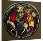 Window Depicting the Flight into Egypt, Late 13th Century by German School
