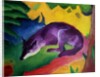 Blue Fox, 1911 by Franz Marc