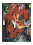The Foxes, 1913 by Franz Marc