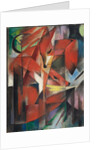 The Foxes, 1913 by Franz Marc