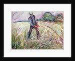 Haymaking by Edvard Munch
