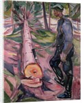 The Woodcutter by Edvard Munch