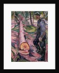 The Woodcutter by Edvard Munch