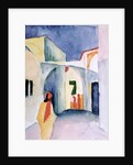 A Glance Down an Alley by August Macke
