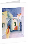 A Glance Down an Alley by August Macke