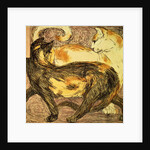 Two Cats by Franz Marc
