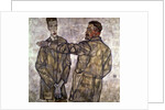 Double Portrait of Otto and Heinrich Benesch, 1913 by Egon Schiele