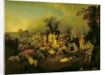 Gypsy Encampment by Jean Antoine Watteau