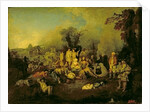 Gypsy Encampment by Jean Antoine Watteau