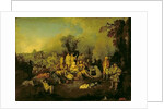 Gypsy Encampment by Jean Antoine Watteau