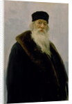 Portrait of Vladimir Vasil'evich Stasov 1900 by Ilya Efimovich Repin