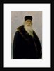 Portrait of Vladimir Vasil'evich Stasov 1900 by Ilya Efimovich Repin