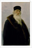 Portrait of Vladimir Vasil'evich Stasov 1900 by Ilya Efimovich Repin
