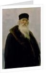 Portrait of Vladimir Vasil'evich Stasov 1900 by Ilya Efimovich Repin