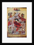 The Nativity, Russian icon, 16th century by School Russian