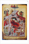 The Nativity, Russian icon, 16th century by School Russian