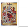 The Nativity, Russian icon, 16th century by School Russian