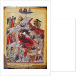 The Nativity, Russian icon, 16th century by School Russian
