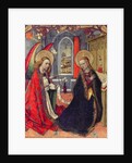 The Annunciation, 15th century by Jaume Huguet