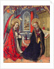 The Annunciation, 15th century by Jaume Huguet