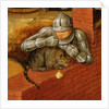 Knight putting a bell on a cat by Pieter the Younger Brueghel