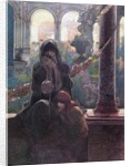 The rich making merry in their beautiful houses while the beggars were sitting at the gates, 1913 by Charles Robinson