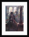 The rich making merry in their beautiful houses while the beggars were sitting at the gates, 1913 by Charles Robinson