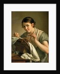 The Lacemaker, 1823 by Vasili Andreevich Tropinin