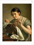 The Lacemaker, 1823 by Vasili Andreevich Tropinin