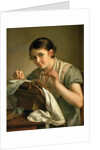 The Lacemaker, 1823 by Vasili Andreevich Tropinin