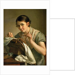 The Lacemaker, 1823 by Vasili Andreevich Tropinin