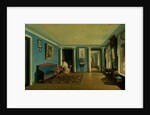 Indoors. Drawing Room with Columned Entresol by Kapiton Alekseevich Zelentsov