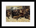 The Execution of Boyarina Pajaritar Morozova 1887 by Vasilij Ivanovic Surikov