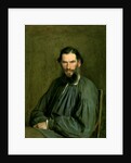 Count Lev Nikolaevich Tolstoy, 1873 by Ivan Nikolaevich Kramskoy