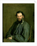 Count Lev Nikolaevich Tolstoy, 1873 by Ivan Nikolaevich Kramskoy