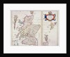 Map of Scotland, c.1700 by R. Gordon