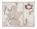 Map of Scotland, c.1700 by R. Gordon