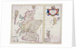Map of Scotland, c.1700 by R. Gordon
