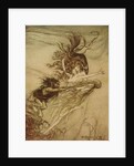 The Rhinemaidens teasing Alberich by Arthur Rackham