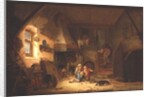 Children Playing by a Cottage Fire, 1641 by Isack van Ostade