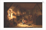 Children Playing by a Cottage Fire, 1641 by Isack van Ostade