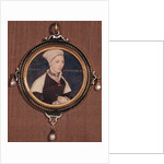 Miniature portrait of Jane Small, formerly known as Mrs. Robert Pemberton, c.1540 by Hans Holbein the Younger