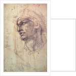 Study of a Head by Michelangelo Buonarroti