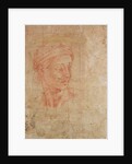 Study of a Head by Michelangelo Buonarroti